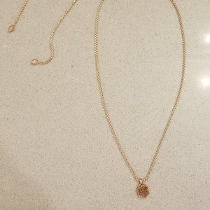 Kendra Scott Teo Adjustable Necklace - Rose Gold